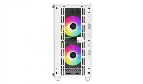 DeepCool CC360 WH ARGB Tempered Glass White