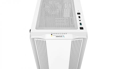 DeepCool CC360 WH ARGB Tempered Glass White