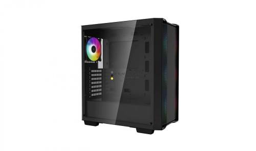 DeepCool CC560 RGB Tempered Glass Black