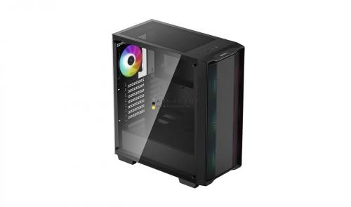 DeepCool CC560 RGB Tempered Glass Black