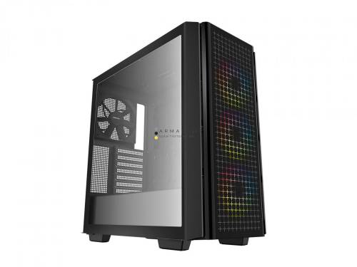 DeepCool CG540 Tempered Glass Black