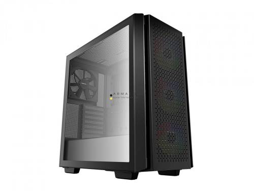 DeepCool CG560 Tempered Glass Black