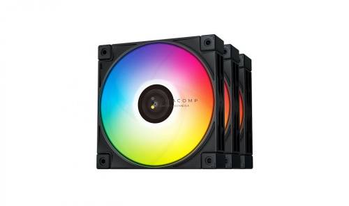 DeepCool FC120 performance RGB Black (3Pack)