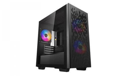 DeepCool Martexx  40 3FS Tempered Glass Black