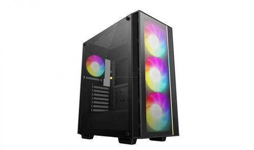 DeepCool Matrexx 55 V4 C Tempered Glass Black