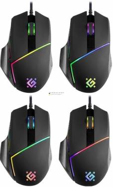 Defender GM-880L Warframe RGB Gaming Mouse Black