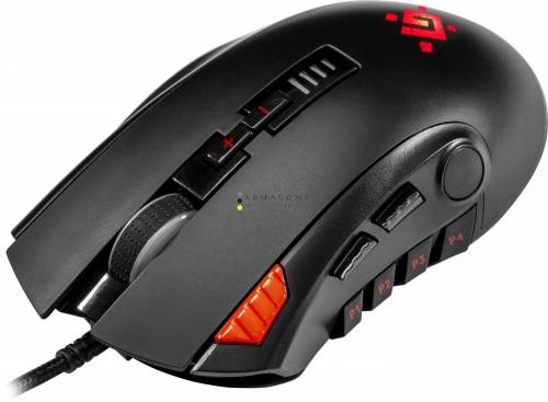 Defender GM-917 Oversider RGB Gaming Mouse Black