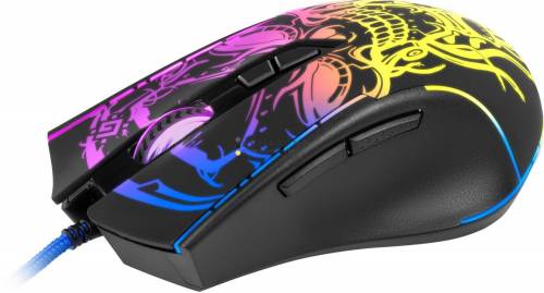 Defender GM-928 Bulletstorm RGB Gaming Mouse Black