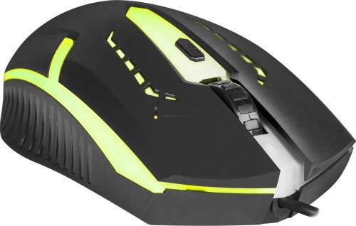 Defender MB-600L Flash RGB Gaming Mouse Black