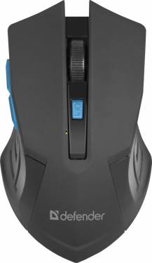 Defender MM-275 RF Accura Wireless Mouse Black/Blue