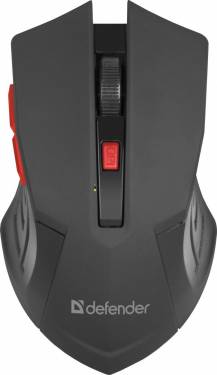 Defender MM-275 RF Accura Wireless Mouse Black/Red