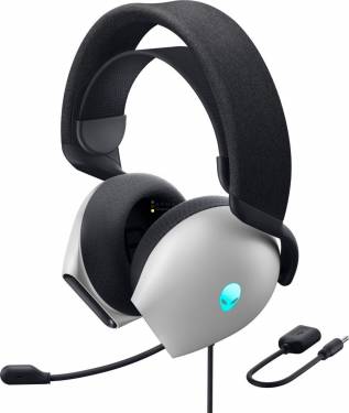 Dell AW520H Alienware Wired Gaming Headset White