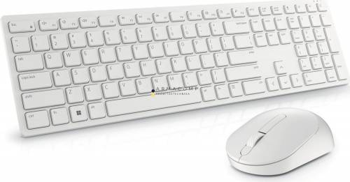 Dell KM5221W Wireless Keyboard and Mouse White US