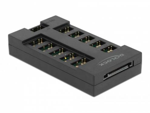 DeLock RGB Hub for ARGB LEDs with 10 ports