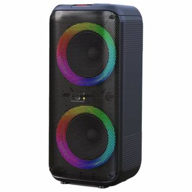 Denver BPS-354 Bluetooth Party Speaker with LED light Black