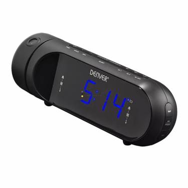 Denver CPR-700 Clock Radio Black