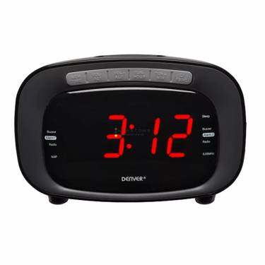 Denver CR-422 Clock Radio Black