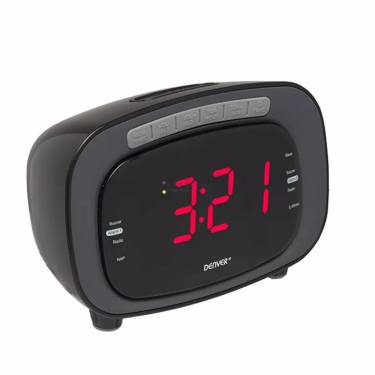 Denver CR-422 Clock Radio Black