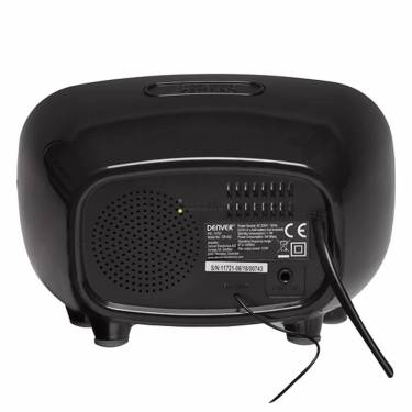 Denver CR-422 Clock Radio Black