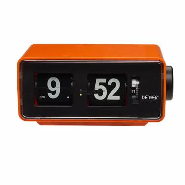 Denver CR-425 Retro Clock Radio Black/Orange