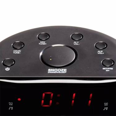 Denver CR-430 Clock Radio Black