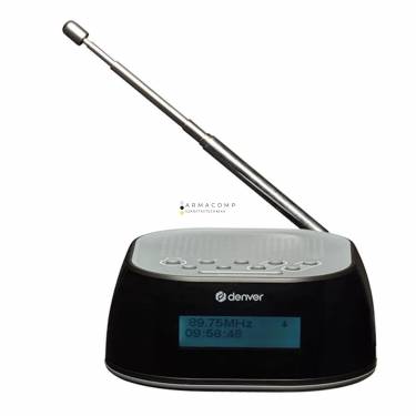 Denver CRD-506 Clock Radio Black