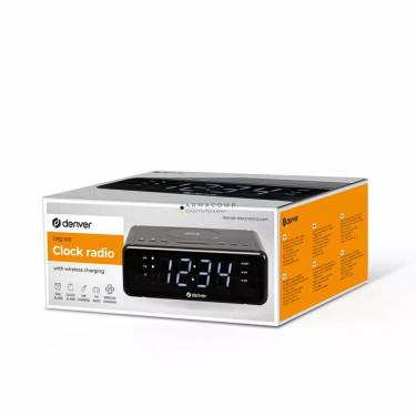 Denver CRQ-100 Clock Radio Black