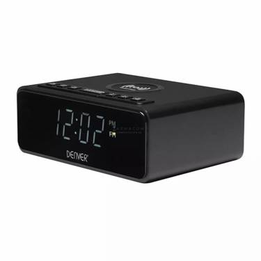 Denver CRQ-105 Clock Radio Black