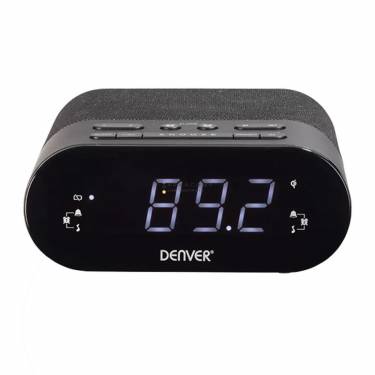 Denver CRQ-107 Clock Radio Black