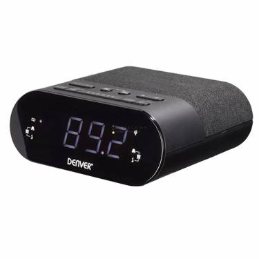 Denver CRQ-107 Clock Radio Black