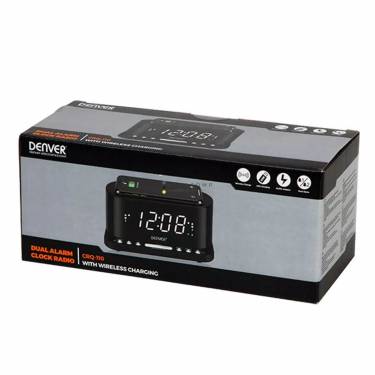 Denver CRQ-110 Clock Radio Black