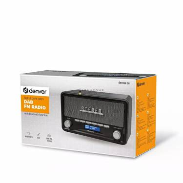 Denver DAB-18 DAB+/FM Radio Dark Grey