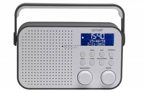 Denver DAB-39 DAB+/FM radio Grey