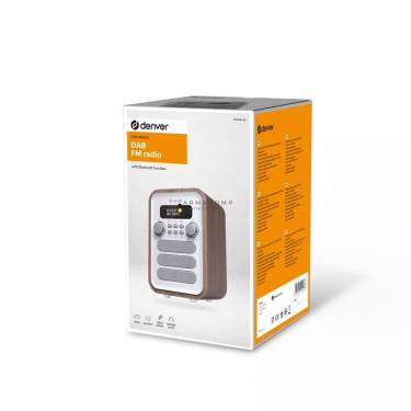 Denver DAB-48 DAB+ radio White