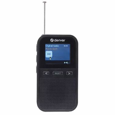 Denver DAH-126 Handheld DAB+/FM radio Black