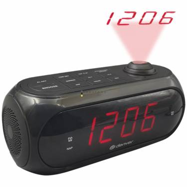 Denver ECP-715NR Alarm Clock Black