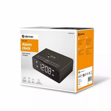 Denver ECQ-106 Alarm Clock Black