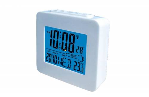 Denver REC-34 Digital radiocontrolled alarm clock White