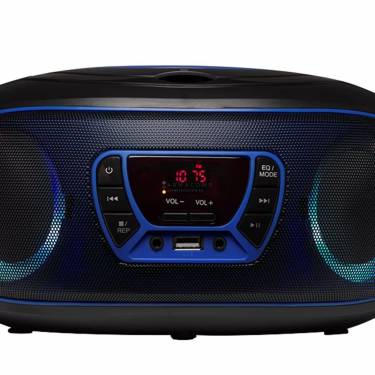 Denver TCL-212BT Bluetooth Boombox Black/Blue