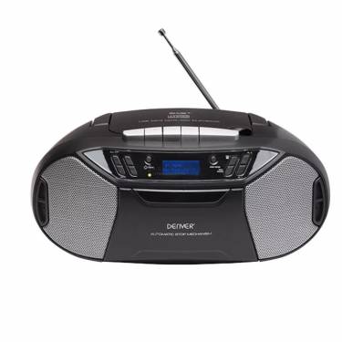 Denver TDC-250 DAB+ Boombox Black