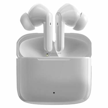 Denver TWE-61 True Wireless Bluetooth Earbuds White