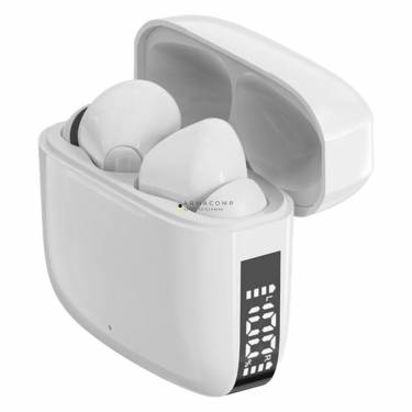 Denver TWE-61 True Wireless Bluetooth Earbuds White