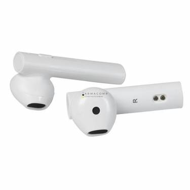 Denver TWS-62 True Wireless Bluetooth Headset White