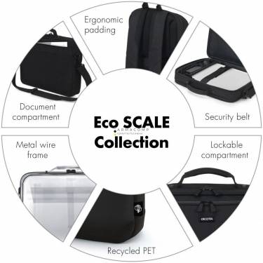 Dicota Laptop Backpack Eco Scale 15,6" Black