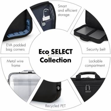 Dicota Laptop Bag Eco Top Traveller Select 15,6" Black