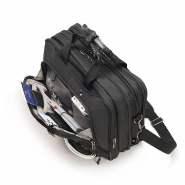 Dicota Laptop Bag Eco Top Traveller Twin Pro 15,6" Black