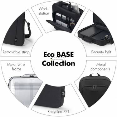 Dicota Laptop Sleeve Eco Base 13,3" Black