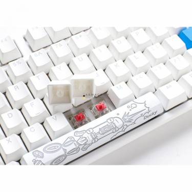 Ducky Channel Ducky One 2 RGB TKL MX Red Switch RGB keyboard White Cherry HU