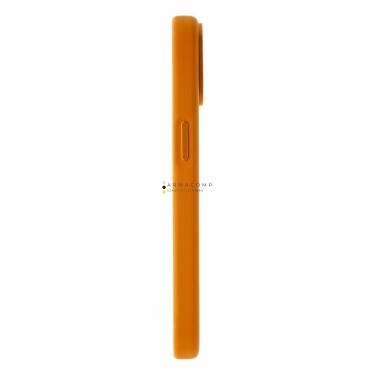 Dviced Leather case with magsafe for iPhone 15 Orange