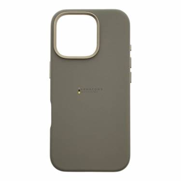 Dviced Leather case with magsafe for iPhone 16 Pro Grey